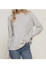 Long sleeve mock neck sweater