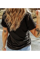 LATA Sequin baseball graphic tee