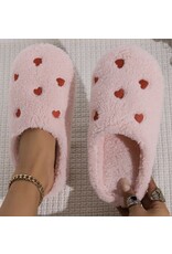 LATA Heart plush slippers LATA Heart plush slippers