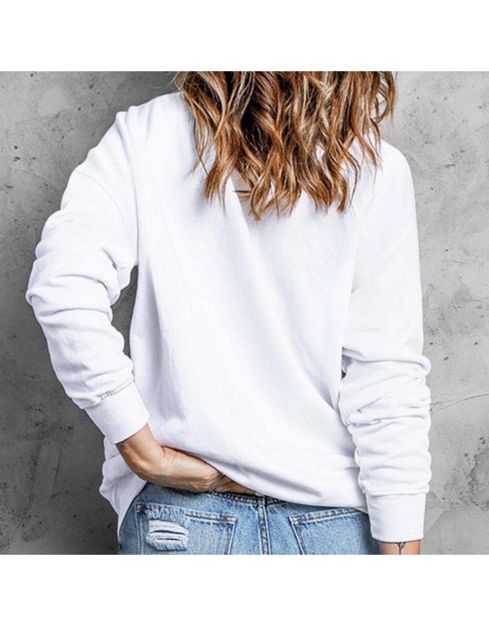 LATA Valentine candy sweatshirt