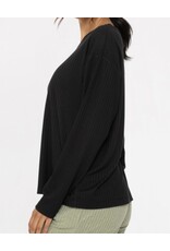 mono b soft ribbed top