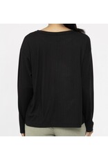 mono b soft ribbed top