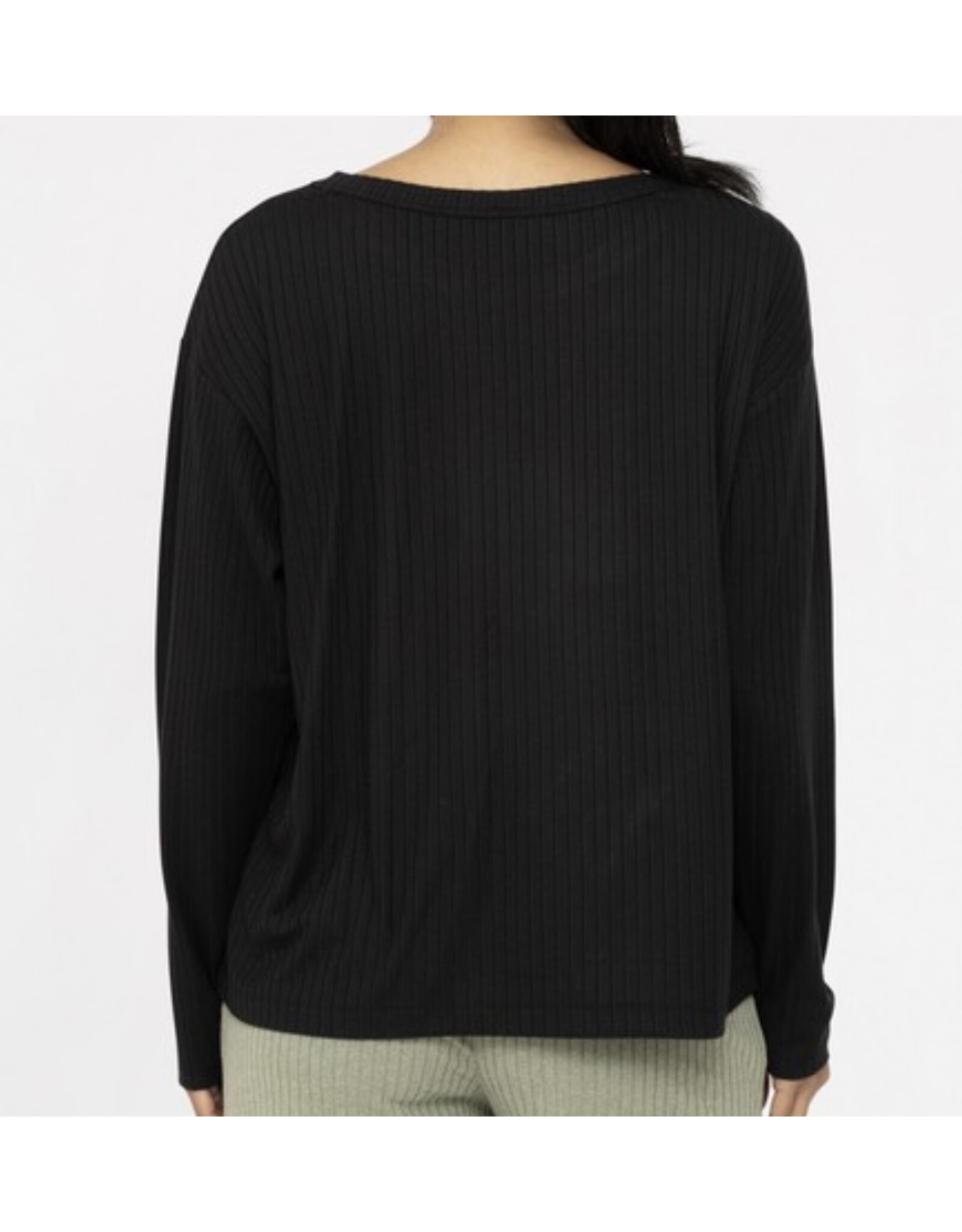 mono b soft ribbed top