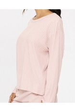 mono b soft ribbed top
