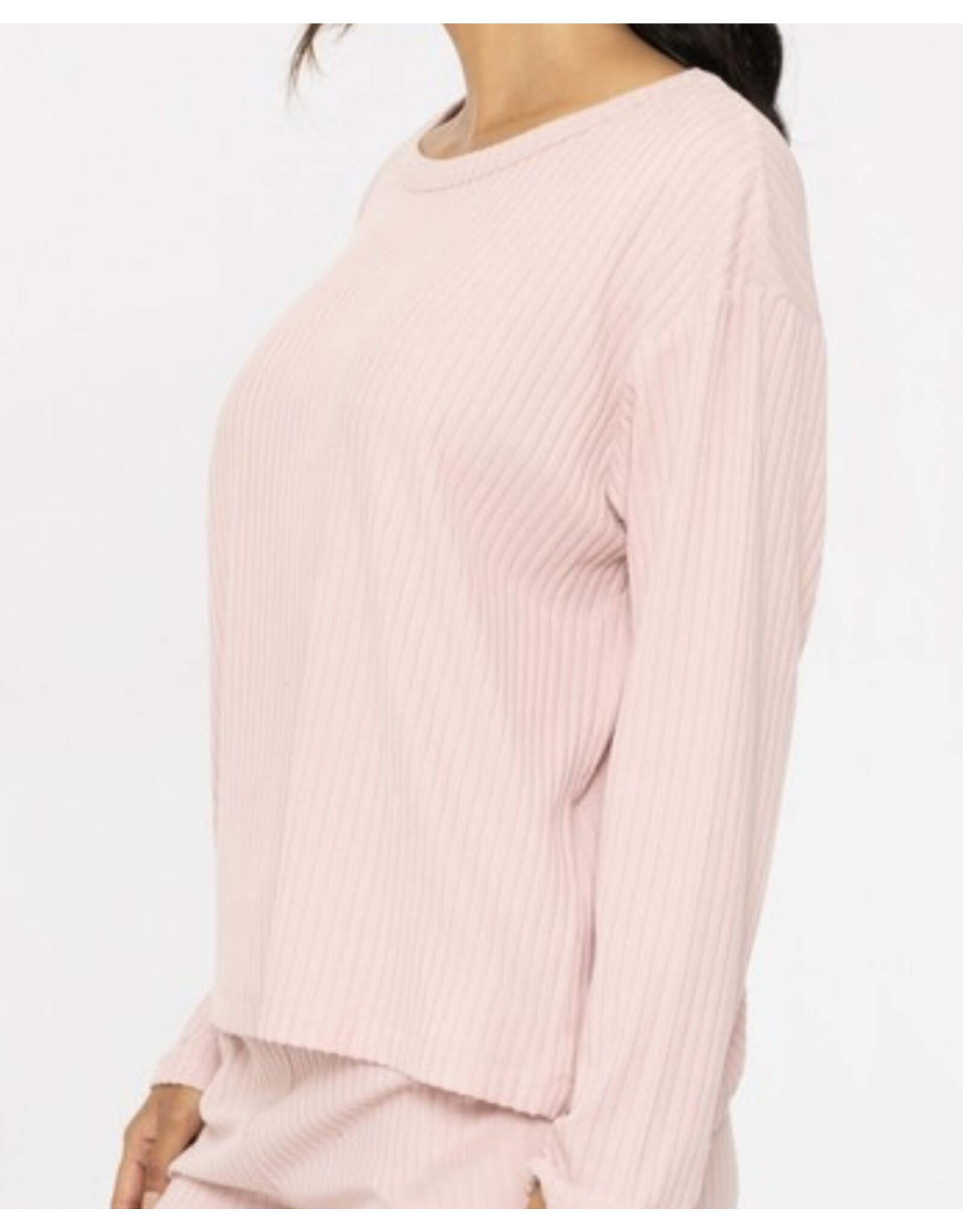 mono b soft ribbed top
