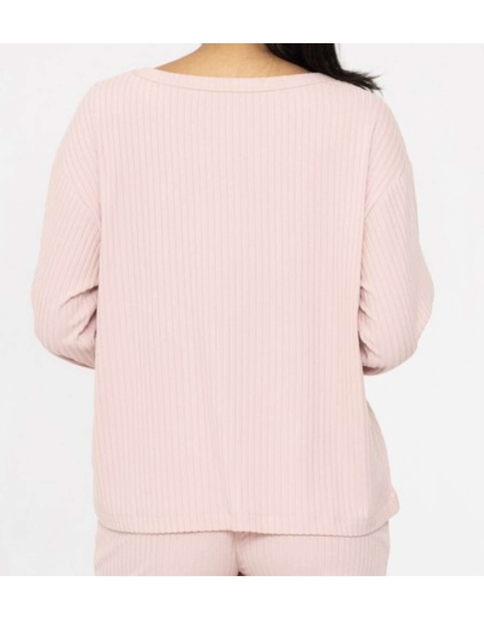 mono b soft ribbed top