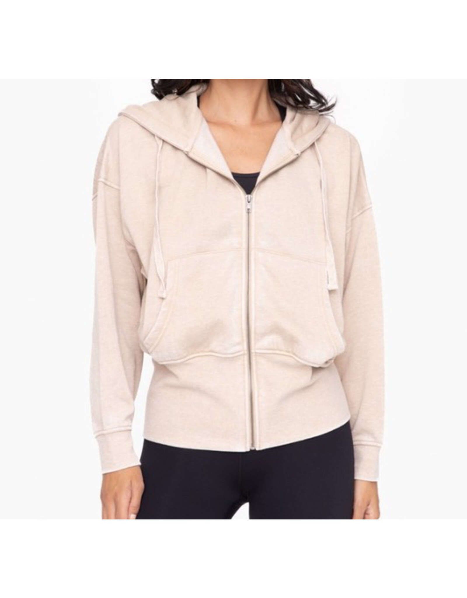 mono b Hoody w/ tapered sleeves