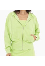 mono b Hoody w/ tapered sleeves