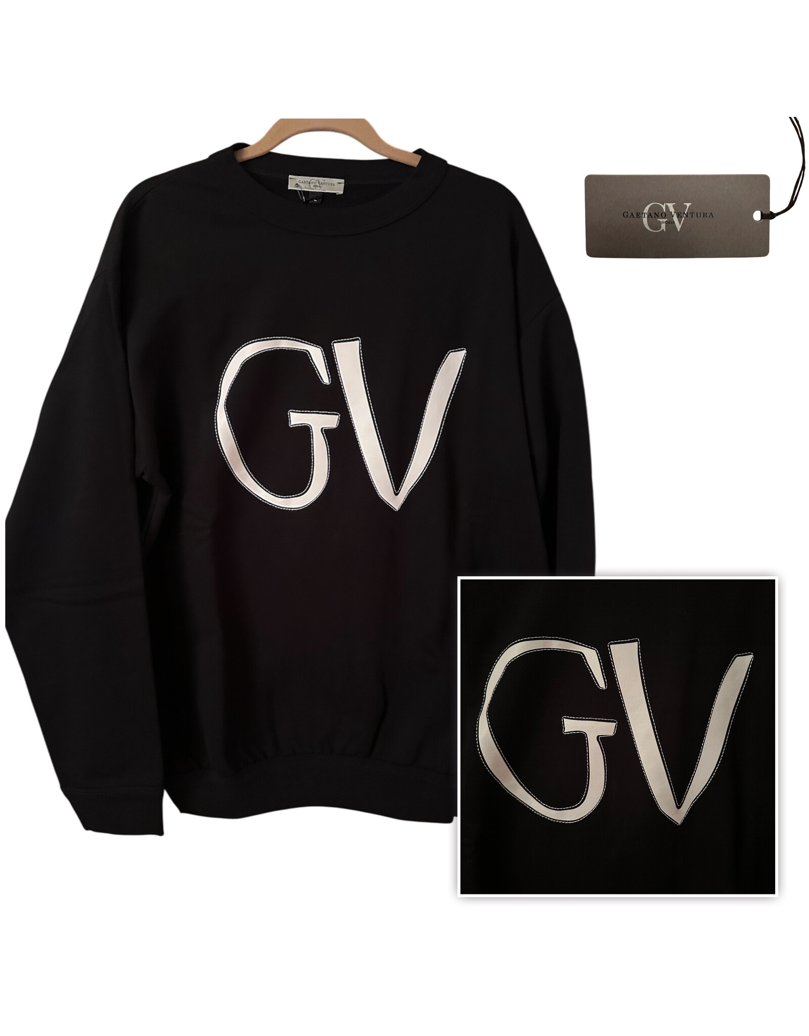 Gaetano Ventura GV abstract logo sweatshirt