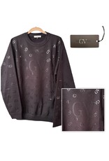 Gaetano Ventura GV black on black logo sweatshirt