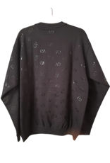 Gaetano Ventura GV black on black logo sweatshirt