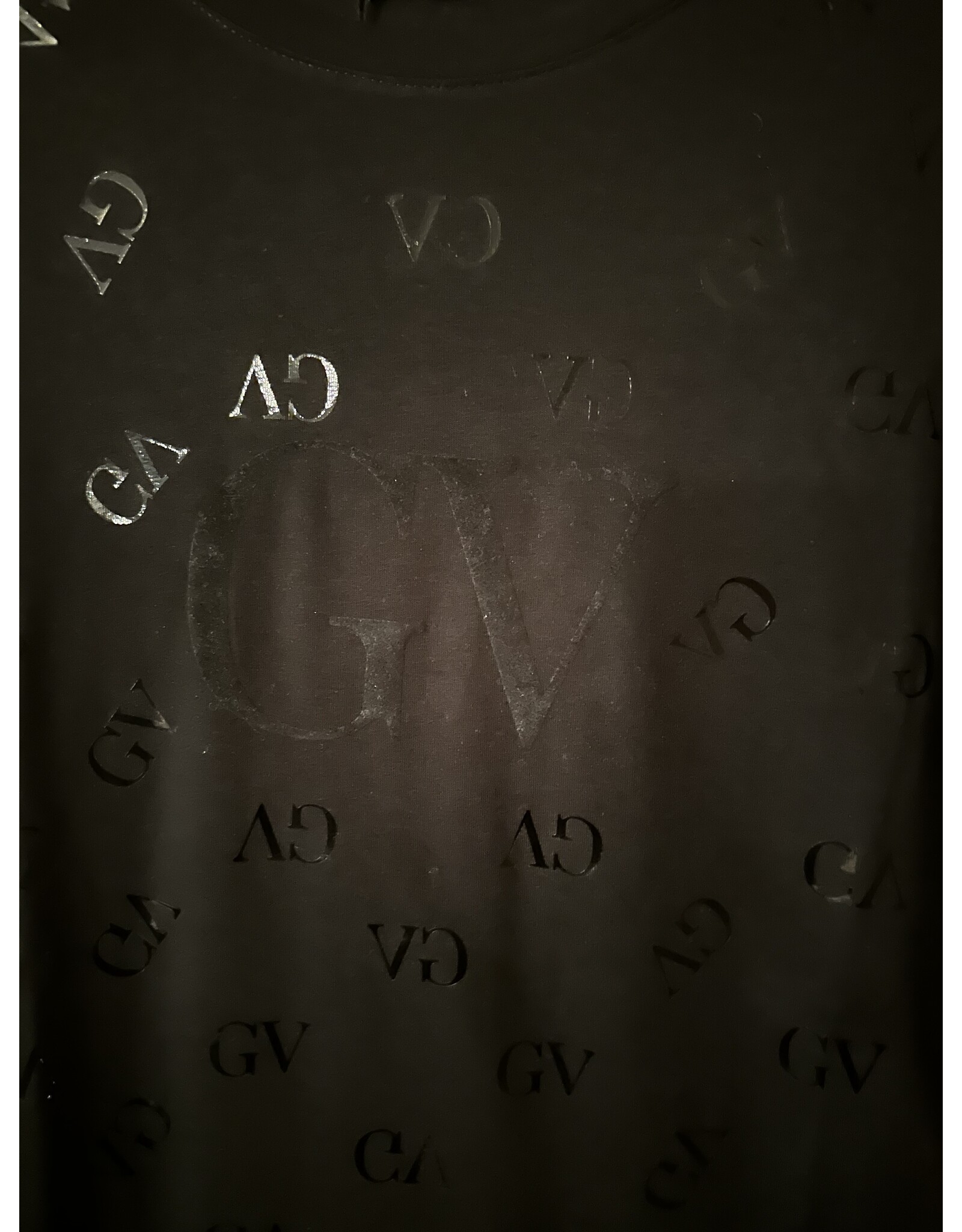 Gaetano Ventura GV black on black logo sweatshirt