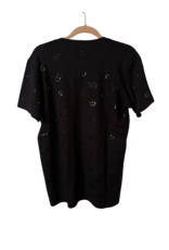 Gaetano Ventura GV black on black logo tee Gaetano Ventura GV black on black logo tee
