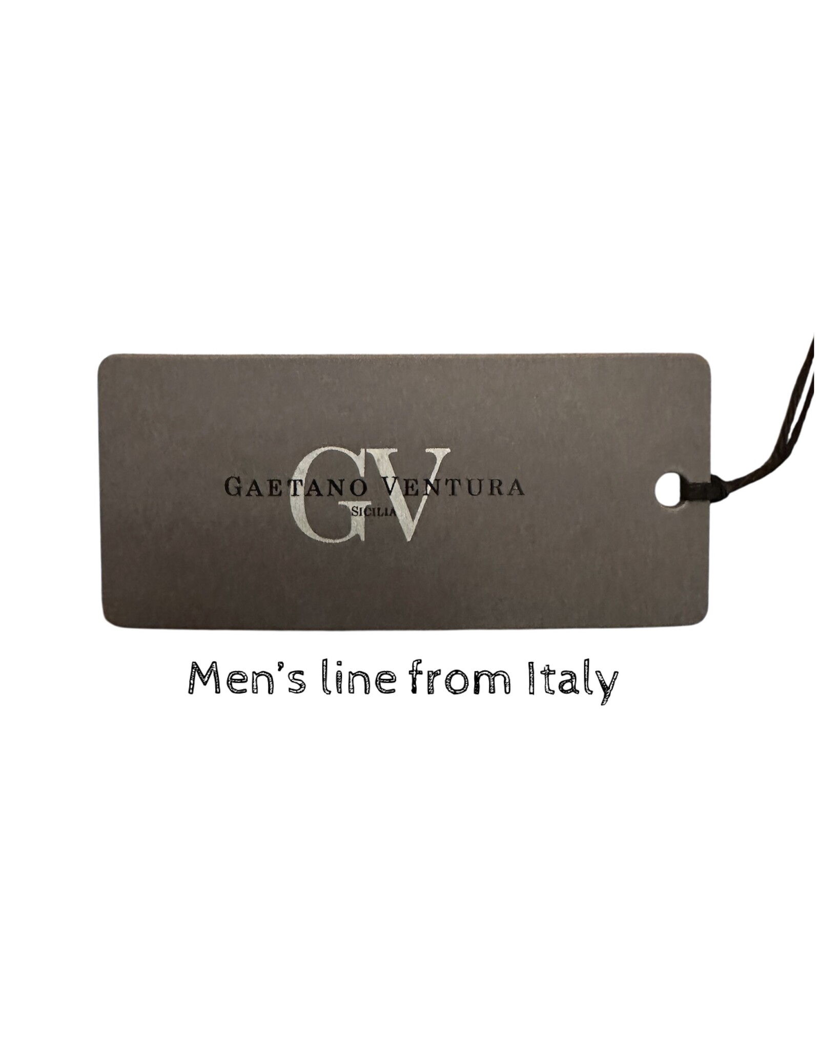 Gaetano Ventura GV black on black logo tee