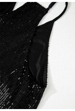 Black Sequin Racerback Tank Black Sequin Racerback Tank