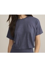 ZSupply Z SUPPLY  Sway textured cropped t