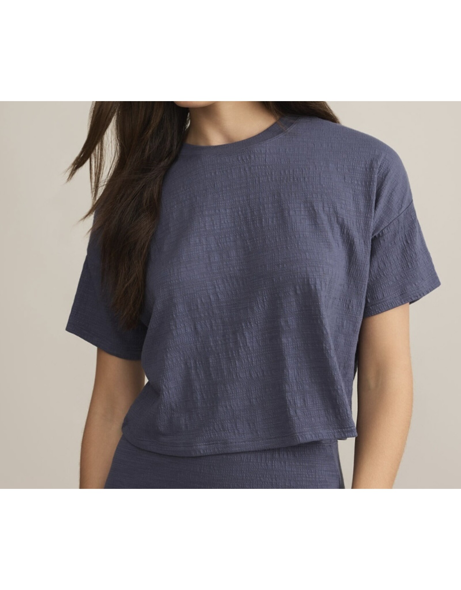ZSupply Z SUPPLY  Sway textured cropped t