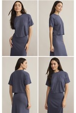 ZSupply Z SUPPLY  Sway textured cropped t