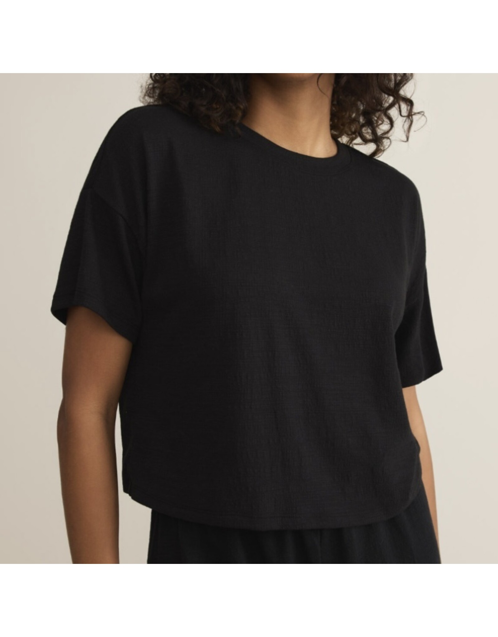 ZSupply Z SUPPLY  Sway textured cropped t