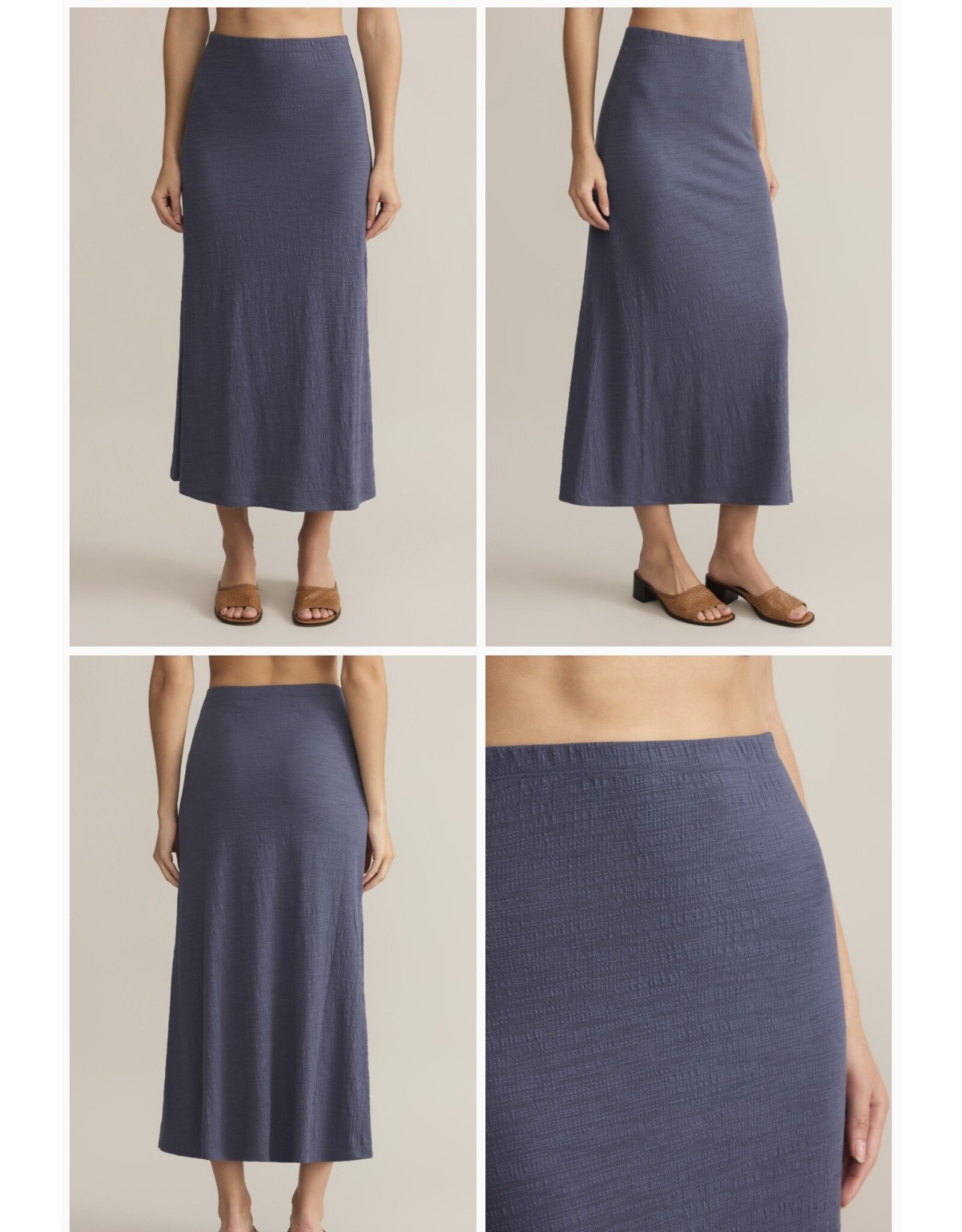 ZSupply ZSUPPLY Delavine Textured Midi Skirt