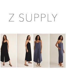 ZSupply ZSUPPLY Textured Flared Jumpsuit
