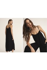 ZSupply ZSUPPLY Textured Flared Jumpsuit