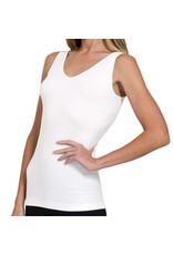 U or V Neck Seamless Tank Top