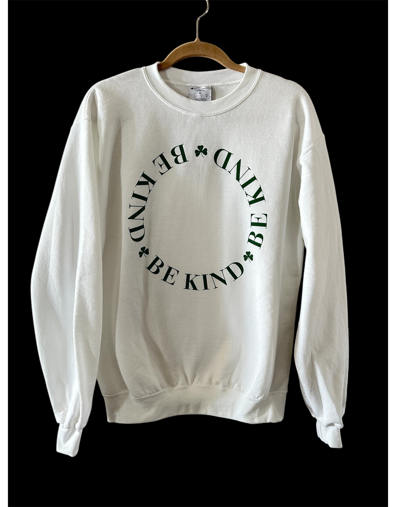 LATA BE KIND shamrock sweatshirt