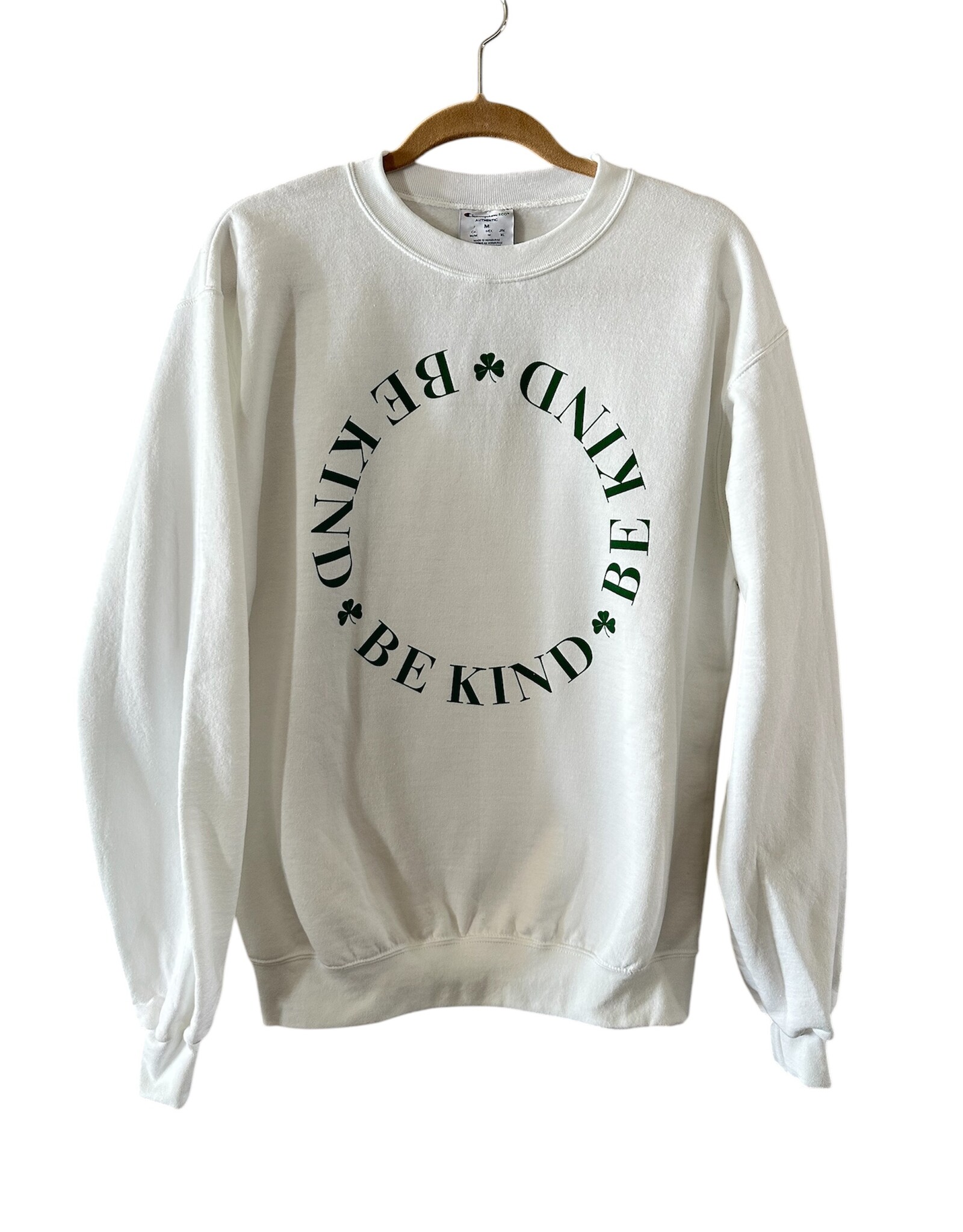 LATA BE KIND shamrock sweatshirt