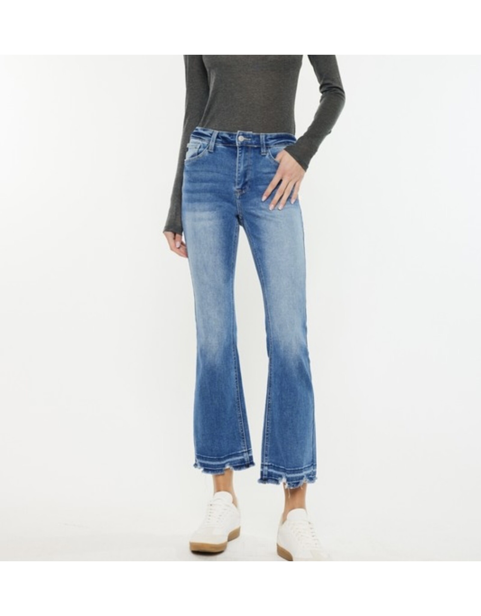 Kan Can HR Crop Bootcut Jean
