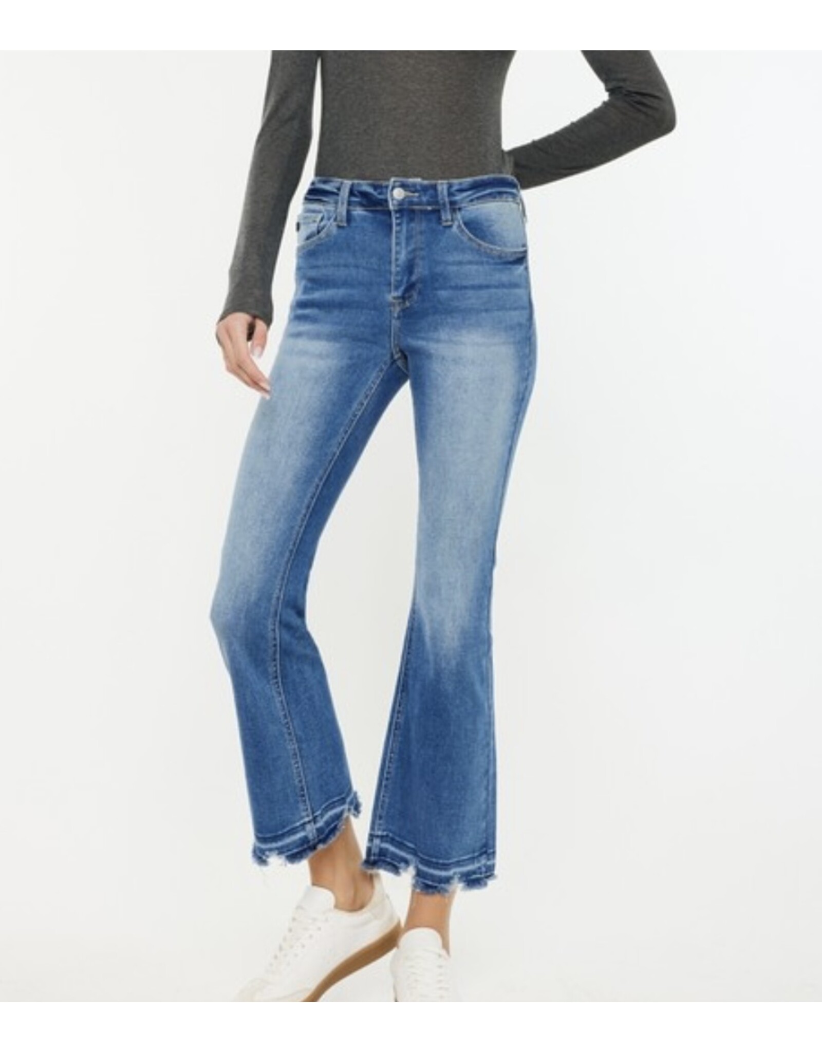 Kan Can HR Crop Bootcut Jean