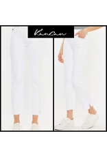 Kan Can White HR Slim Straight Jeans