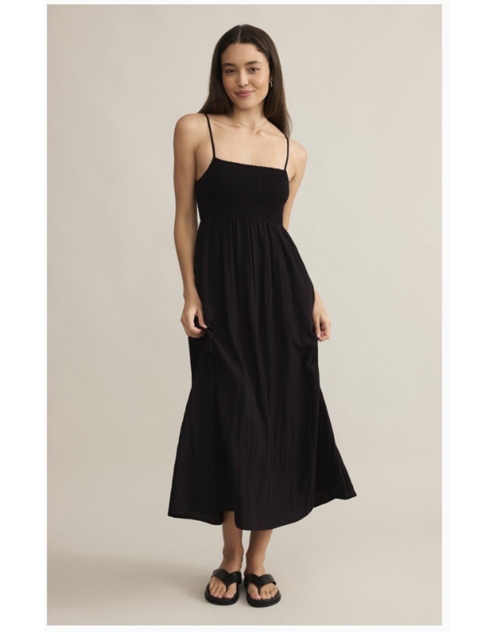 ZSupply ZSUPPLY Beachside Midi Dress  Black