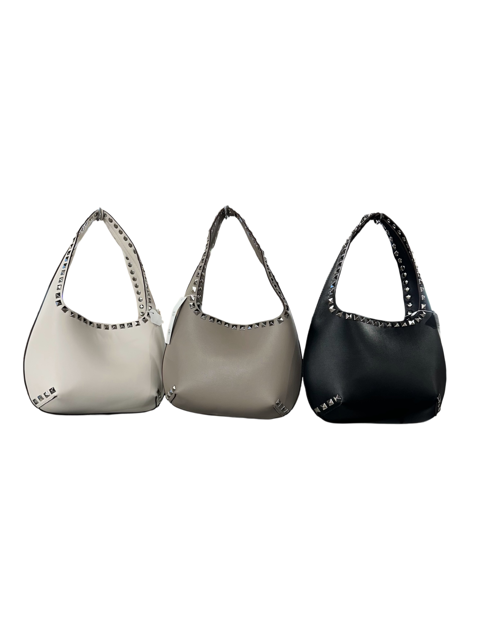 JOIA Gorgeous smooth & stud shoulder bag