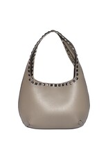 JOIA Gorgeous smooth & stud shoulder bag