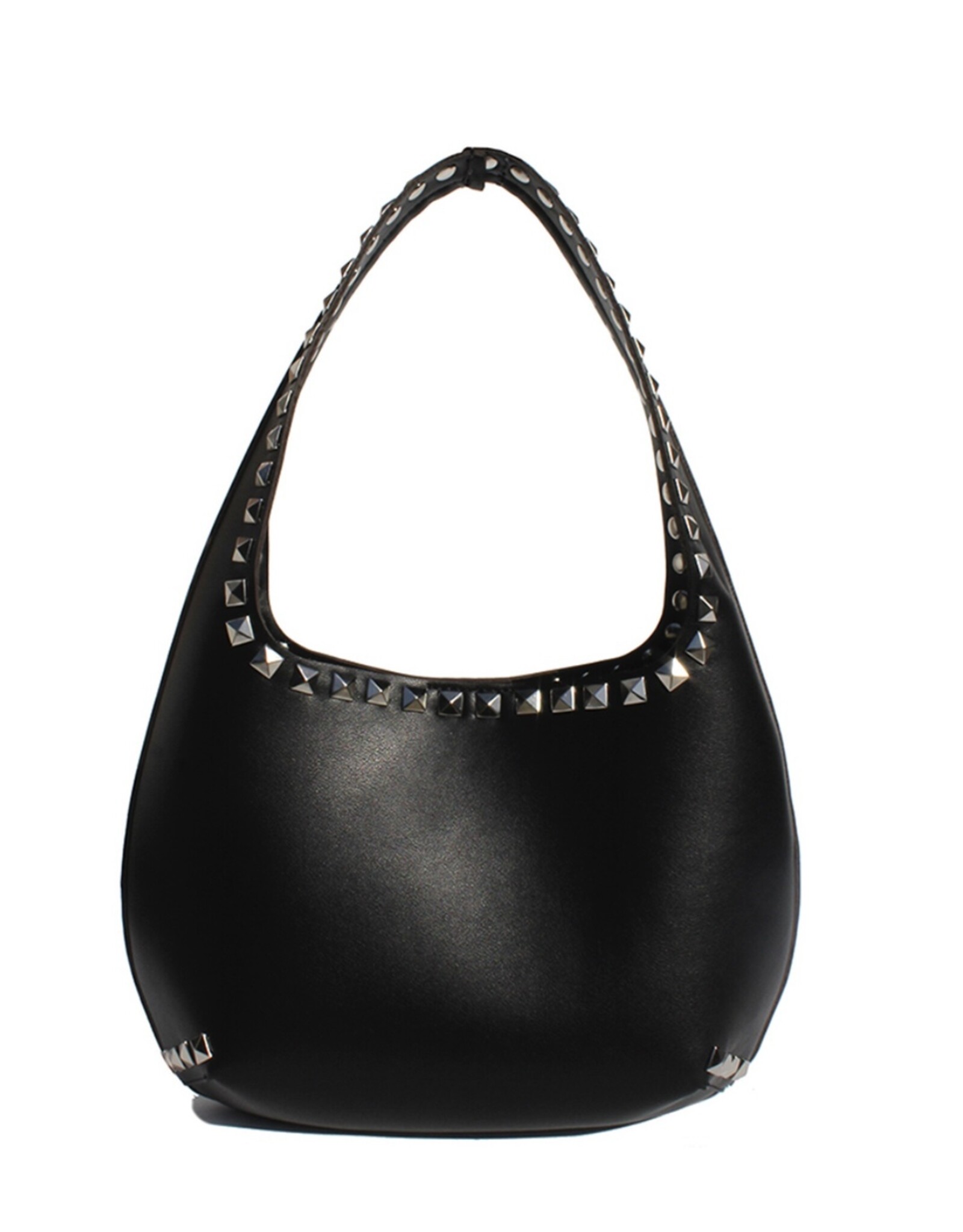 JOIA Gorgeous smooth & stud shoulder bag