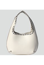 JOIA Gorgeous smooth & stud shoulder bag