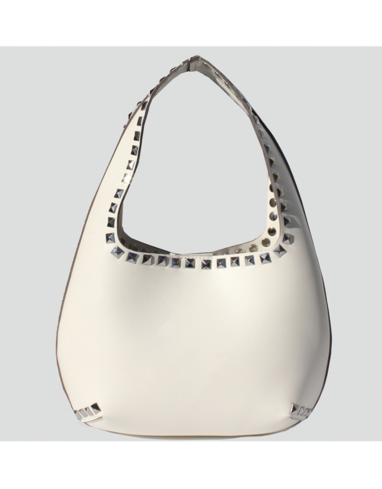 JOIA Gorgeous smooth & stud shoulder bag