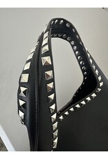JOIA Gorgeous smooth & stud shoulder bag