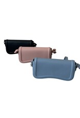 JOIA Smooth curved crossbody bag