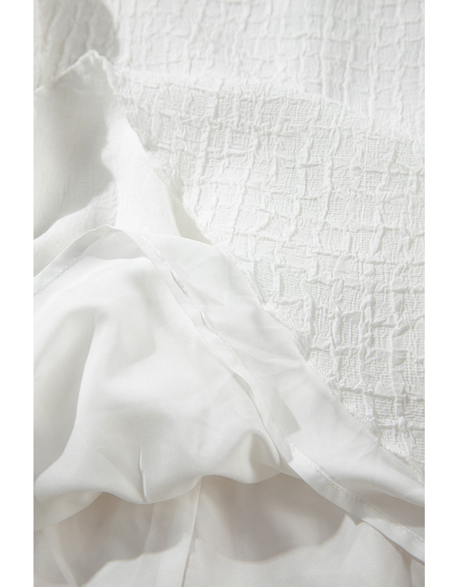 White High Neck Sleeveless Dress