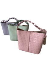 Spring 2 in 1 bucket satchel
