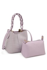 Spring 2 in 1 bucket satchel