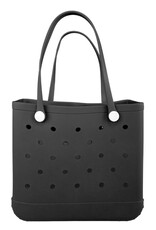 Trendy structured rubber tote