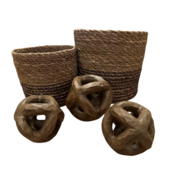 decorative ball knot 3.5”
