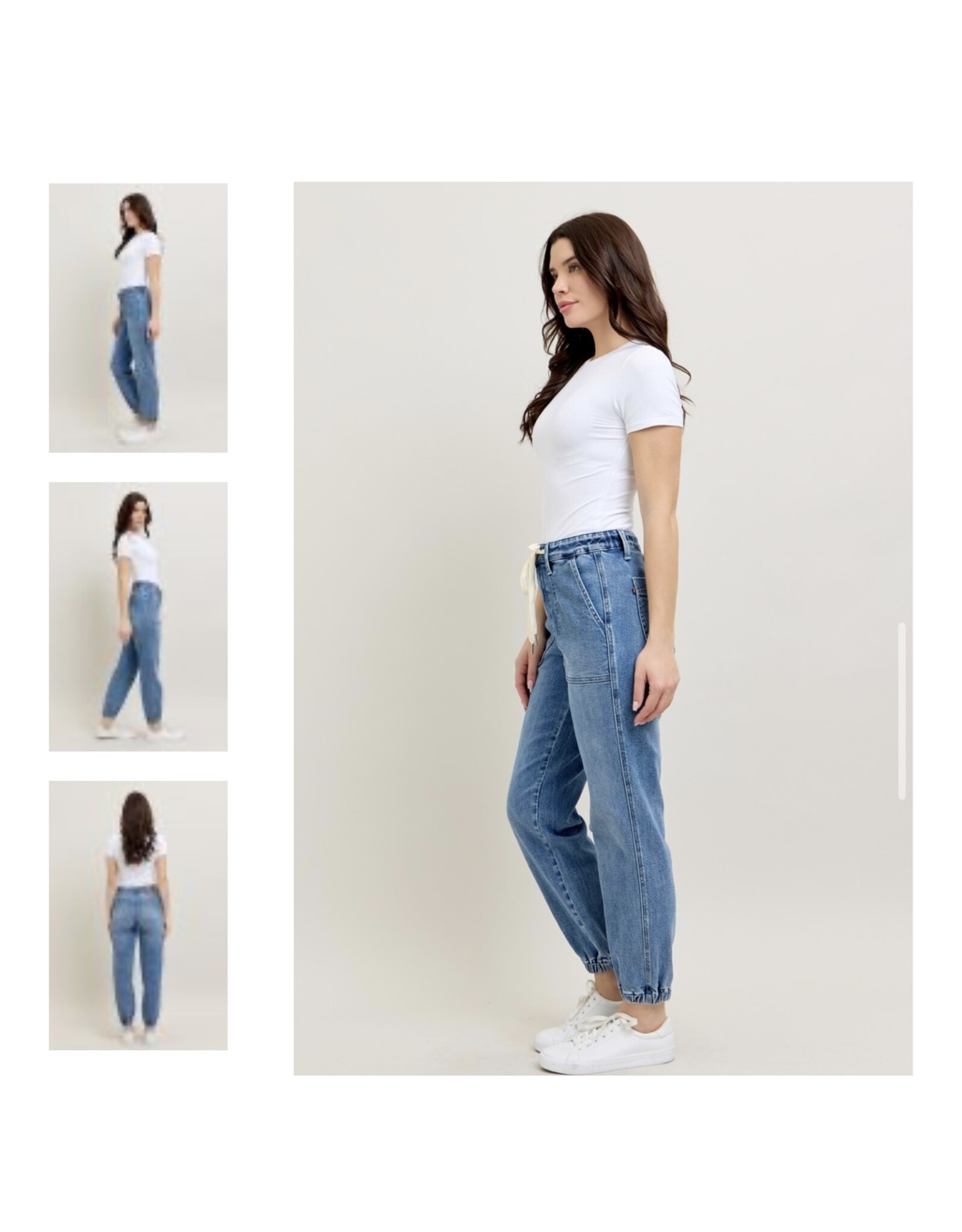 Judy Blue Judy Blue HW Denim Jogger