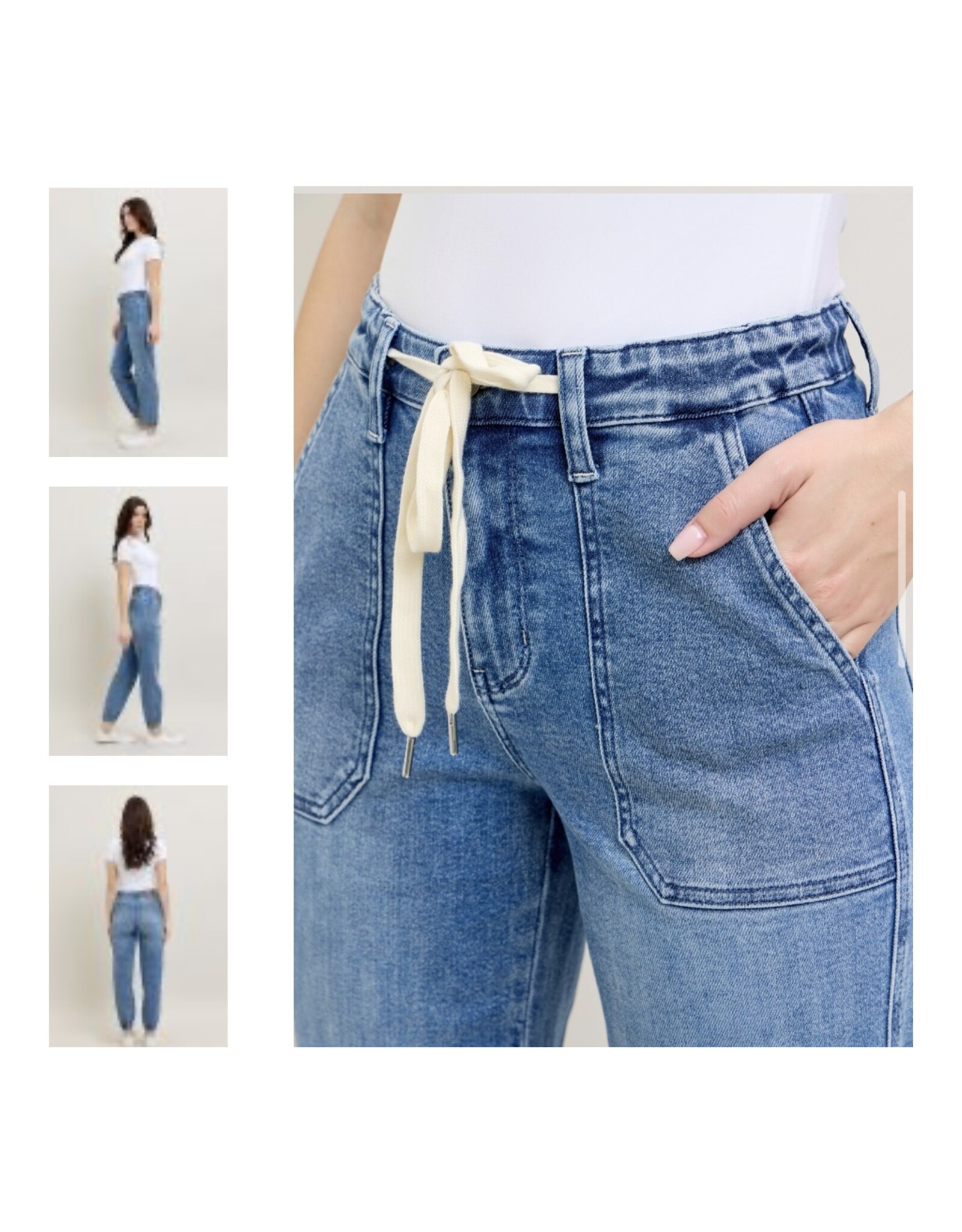 Judy Blue Judy Blue HW Denim Jogger