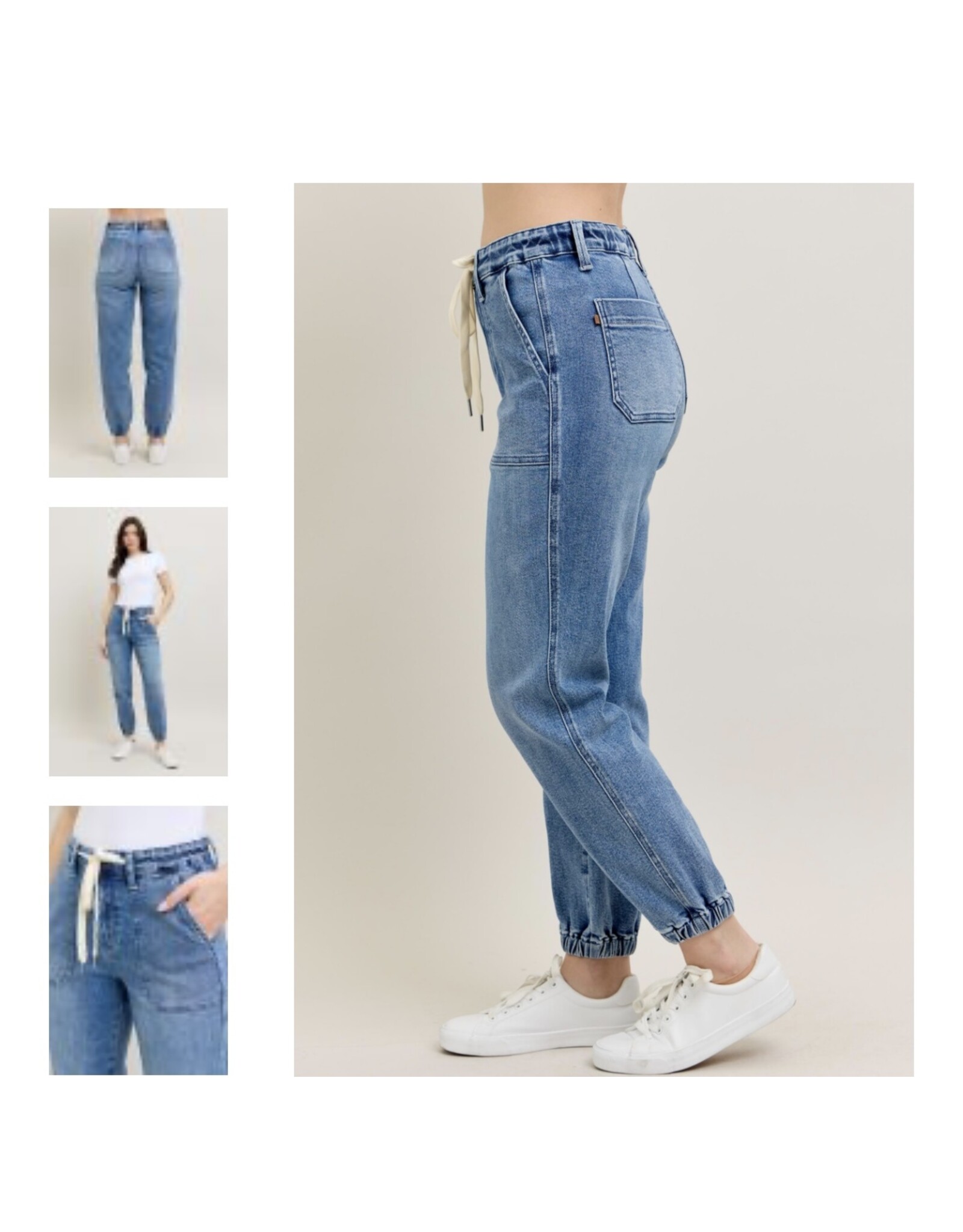 Judy Blue Judy Blue HW Denim Jogger