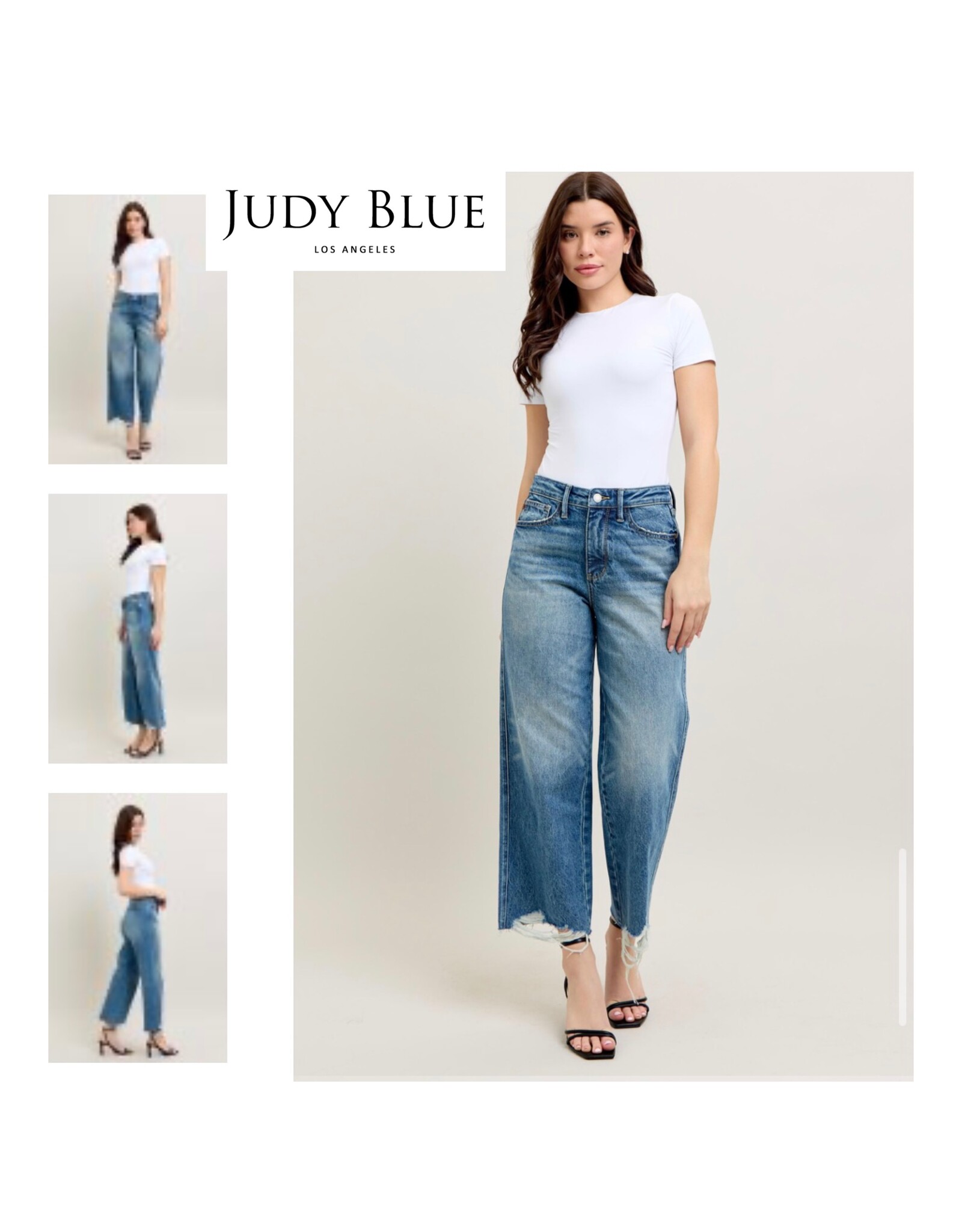 Judy Blue Judy Blue HW Destroy Crop Wide