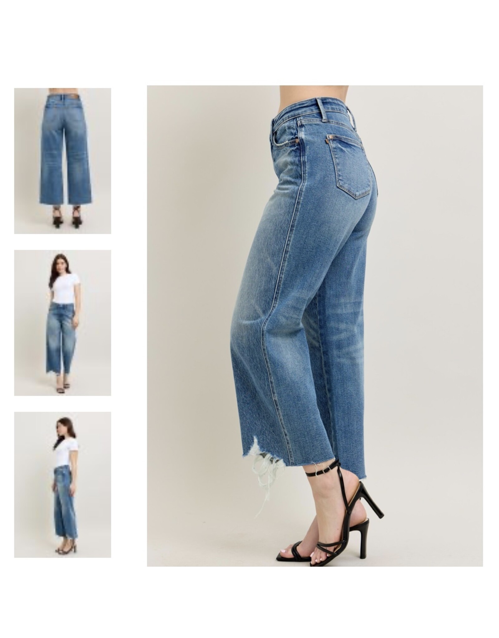 Judy Blue Judy Blue HW Destroy Crop Wide